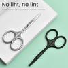 Stainless Steel Nose & Eyebrow Scissors - Round, Straight, Elbow Heads for Precision Trimming