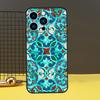 Чехол для телефона с марокканской плиткой для iPhone 16 15 14 13 12 11 Pro Max X XR XS Max 7 8 Plus 12 13 Mini Задняя крышка