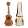 Bamboo Ukulele Soprano Size Gear Peg Specification Kailua Case BU-21KAI (Soft Included) []