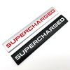 3D Metal Supercharged Logo Rear Trunk Emblem Badge Car Sticker Car Styling Accessories