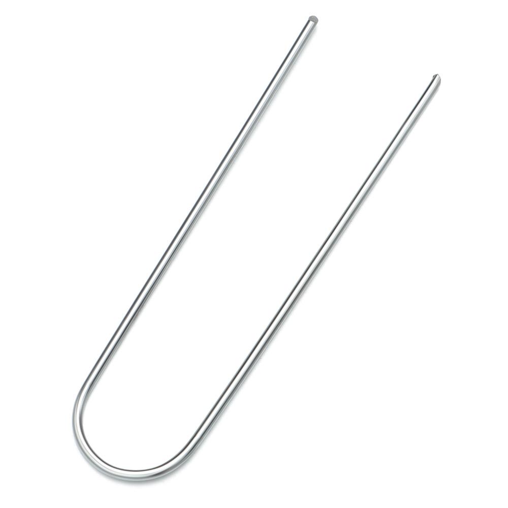 Convenient Galvanized Ground Nails U-Shaped Pegs Trampoline Pile Tent Ground Nails Ground Anchor