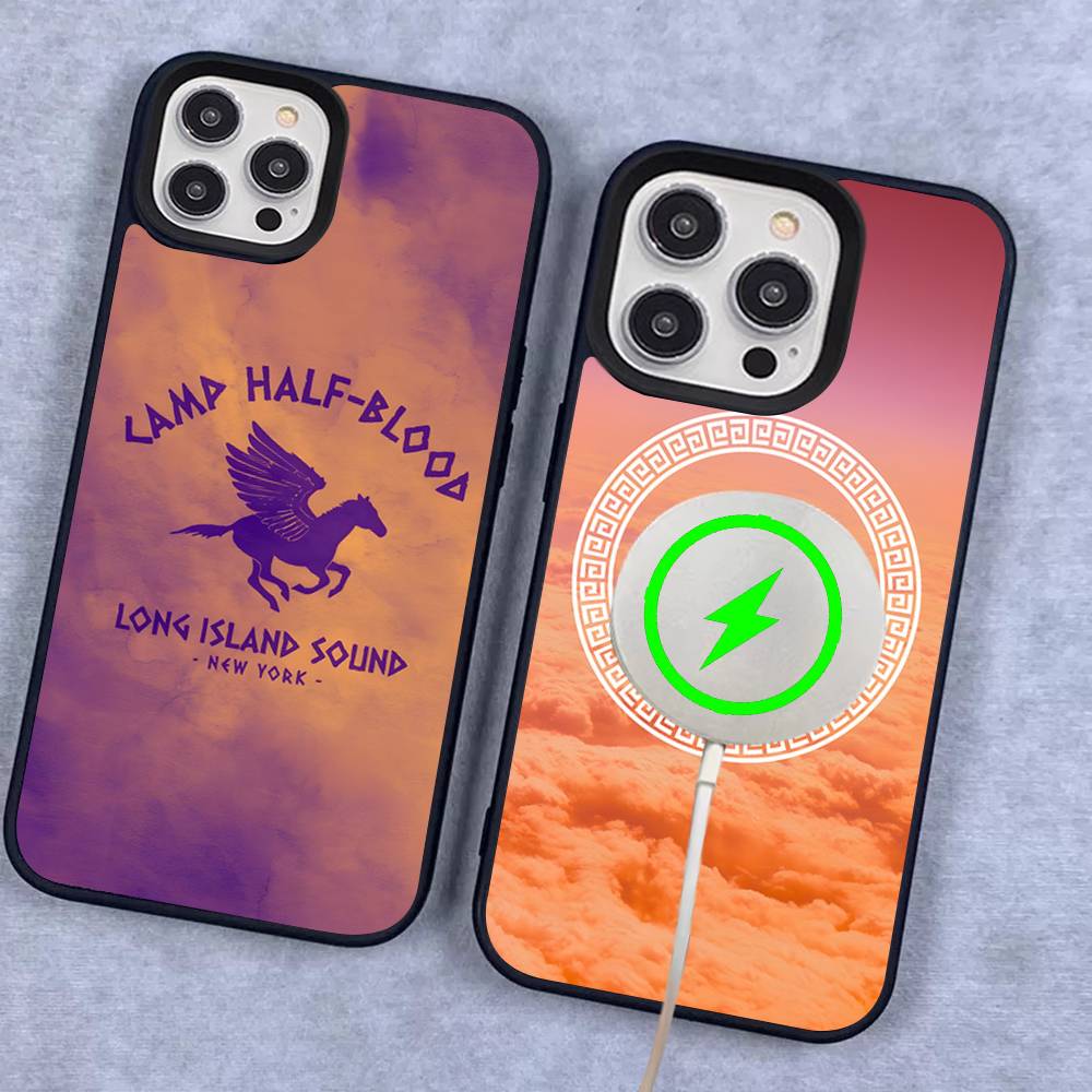 Camp Half-Blood Phone Case For IPhone 13 14 15 11 12 16 17 Pro Max Plus For Magsafe Magnetic Shell