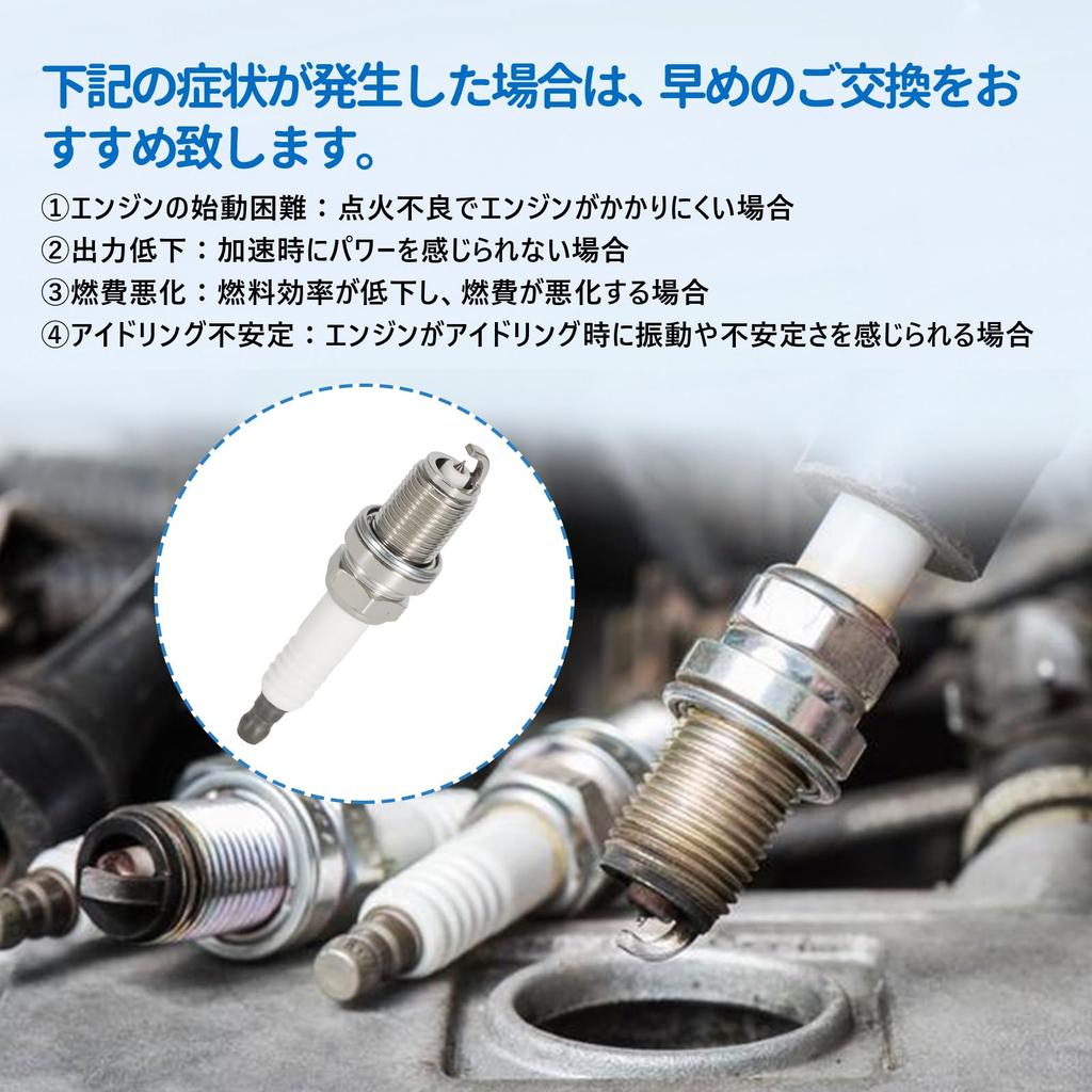 3 Pack Double Iridium Premium RX Plugs for Tanto L350S L360S Sambar TT1 TT2