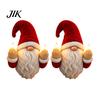 Christmas Fireplace Mantel Decor Lighted Gnome Ornament, Statue with Light Up Middle Fingers, Tabletop for Shelf Display or Wall Hanging, Funny