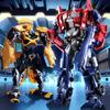 Deformation Toy Model Car King Kong Robot Bumblebee Dinosaur Cable Figure Alloy Genuine Children