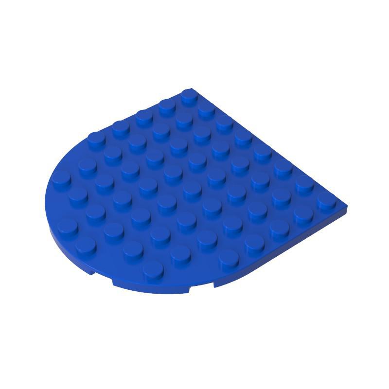 BRICKE 41948 8x8 Half-Round Plate - LEGO-Compatible MOC Building Blocks