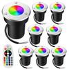 Cross-border RGBW 12V Low-voltage In-ground Dimmable Garden Light
