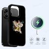 FUNNY DAN DA DAN For Magsafe Magnetic Phone Case Wireless PC+TPU For iPhone 11 12 13 14 15 16 17 Pro Max Plus