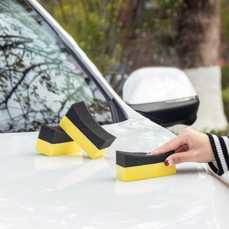Подушечки-аппликаторы из ЭВА, губка из ЭВА, губка для мытья автомобиля и чистящие подушечки, идеально подходят для легкого нанесения воска, герметика, кондиционера.