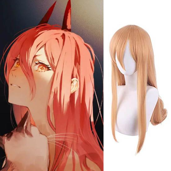 Cosplay Wig Smooth Soft Fluffy Breathable Extension Long Play Full Simulated Role Coverage Hair Straight Anime Wig