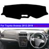 Накладка на панель приборов автомобиля Коврик на торпедо Накидка Для Toyota Avanza 2012 - 2019 Автомобильный солнцезащитный коврик Антисолнечный УФ-защита Антигрязевой 2018 2017 2016 2015