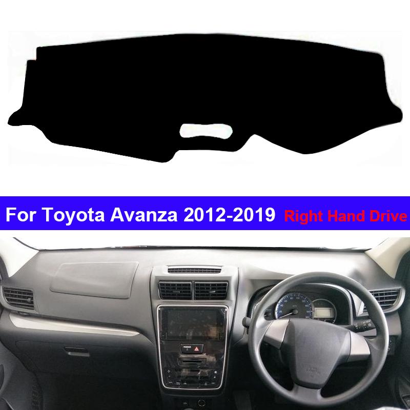 Накладка на панель приборов автомобиля Коврик на торпедо Накидка Для Toyota Avanza 2012 - 2019 Автомобильный солнцезащитный коврик Антисолнечный УФ-защита Антигрязевой 2018 2017 2016 2015