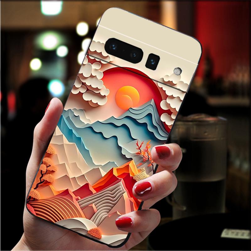 Landscape Sceneary Mountain Phone Case For Google Pixel 8 7 Pro 7A 7 6A 6 Pro Pixel 8A 4A 3A 4 XL Pixel 5 6 4 3 3A XL