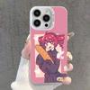 Чехол для телефона Fukouna Girl K-Kasane T-Teto для iPhone 17,16,13,12,11,15,14,Pro,Max,Plus,SE4,Air,Mini Белый IMD Матовый