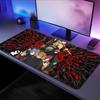 Anime NARUTO Akatsuki Mousepad Large Desk Mat Keyboard Ergonomic Office Rubber PC Non-slip Anti-fray Home Custom Game