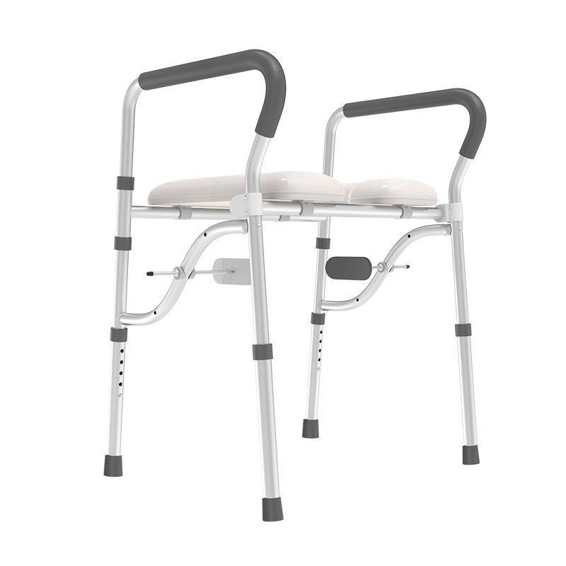 Подходящие поручни безопасности для туалета, регулируемая рама для унитаза для пожилых людей, складные ручки для унитаза для людей с ограниченными возможностями, подходят для любых унитазов