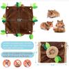 2pcs/set Plush Hanging Hammock Tunnel Hideout Warm Double-layer Pet Sleeping Bag Supplies