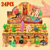 НОВЫЙ итальянский Blind Box Brainrot Tungtungtung Sahur Tralalelo Tralala Brr Brr Patapim Мини Брелок Подвеска Игрушки из Blind Box Подарок