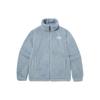The North Face Удобная флисовая куртка на молнии Alpha, пудрово-голубая, унисекс, корейская версия, NJ4FP57M