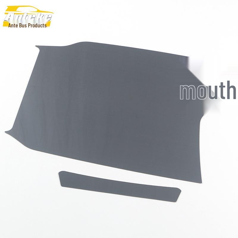 Sienna 2021 Stainless Steel Front Console Lower Pad Decoration Sticker