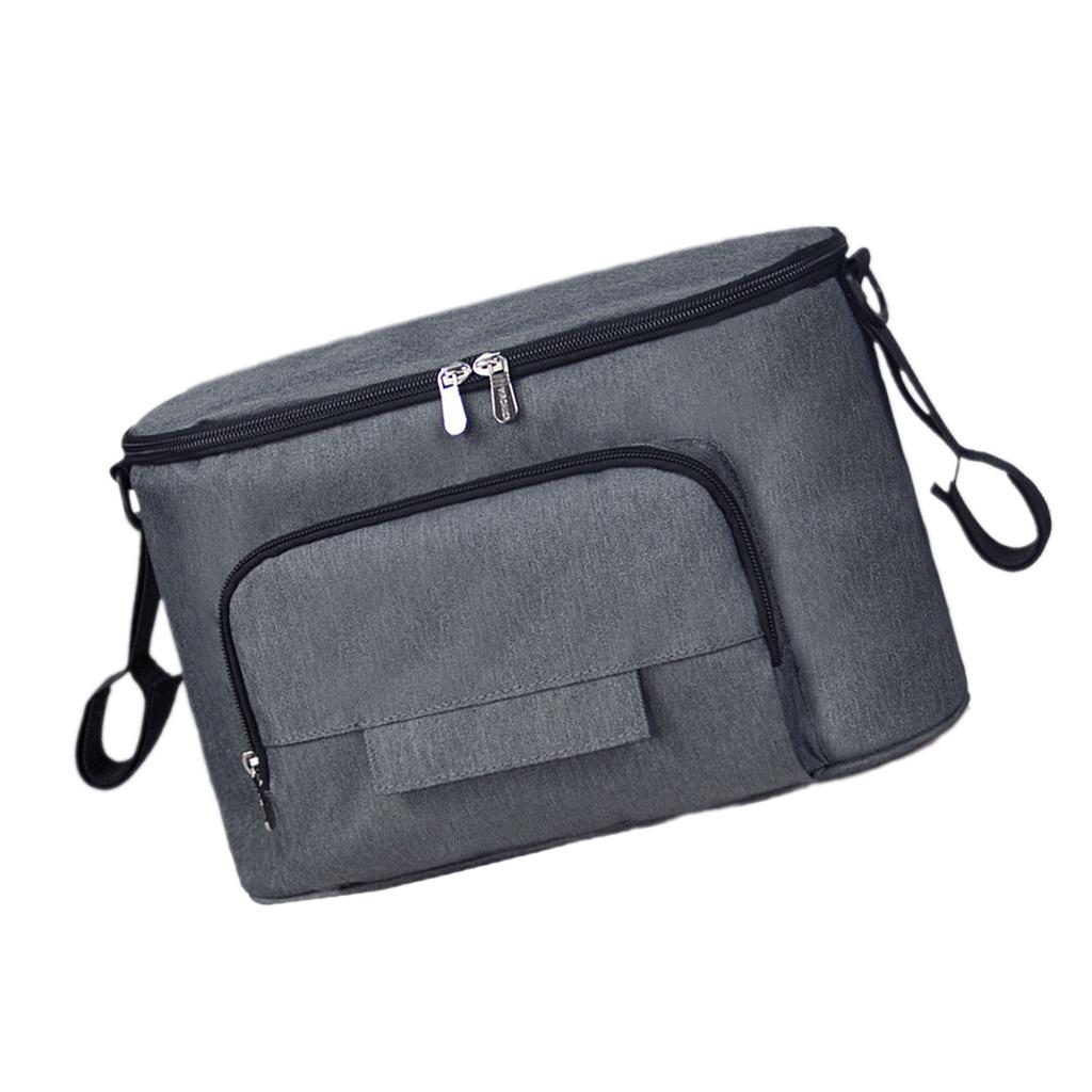 Сумка-органайзер из ткани Оксфорд для детской коляски, подвесная, для родителей, которым нужно больше места для хранения во время прогулок или поездок