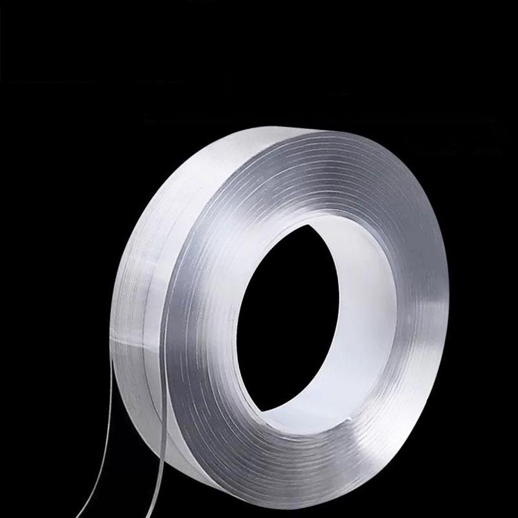 Nano Tape Супер прочная двухсторонняя лента Сверхпрочная клейкая нескользящая лента Водонепроницаемая прозрачная лента для кухни и ванной комнаты