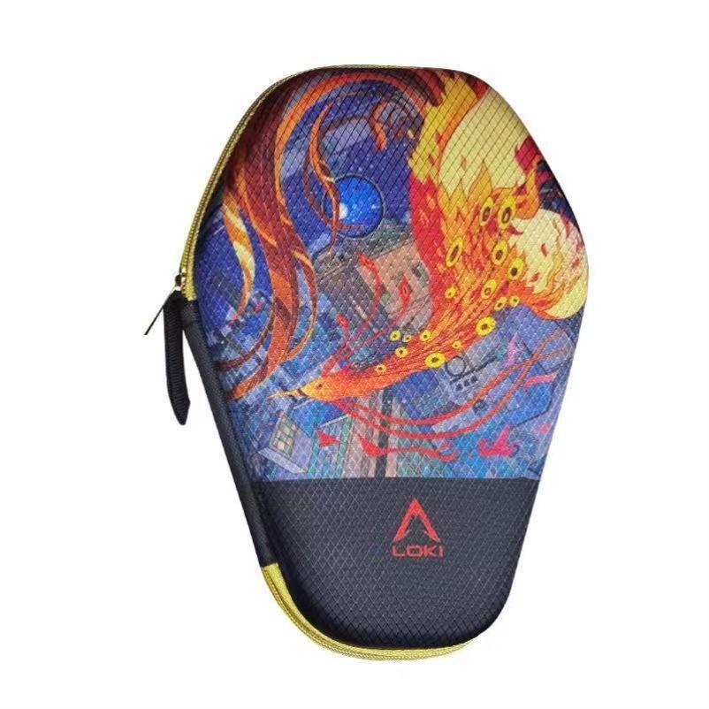 LOKI Thor Table Tennis Racket Case: Portable, Durable, Hard Shell, Large Capacity Bag
