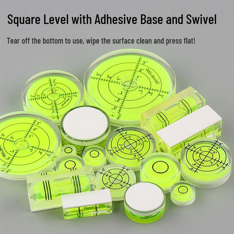 Green Scale Bubble Level