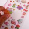 Cute Animal Patterns Bubble Stickers Cartoon 3D Embossed Stickers Children Toys Stickers For Scrapbooks Notebooks Tablets