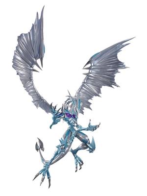 НАРОДЫ ТАМАШИИ SH. MonsterArts Yu-Gi-Oh 5D's Stardust Dragon Приблизительно. Фигурка из окрашенного ПВХ и АБС-пластика высотой 530 мм
