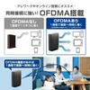 Elecom Маршрутизатор Wi-Fi Wireless LAN 11ax 11ac IPv6 совместимый AX3000 проводной гигабитный монтируемый Beamforming Z черный Wi-Fi6 / (IPoE) 2402+574 Мбит/с Вертикальный/Стена
