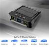 Солнечная система TPMS для измерения давления в шинах автомобиля с 4 внешними датчиками, интеллектуальная система контроля температуры и предупреждения о безопасности, цветной дисплей