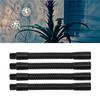 4 Pcs Gooseneck Lamp Hose Aluminium 10mm Caliber Flexible Table Desk Lamp Hose Lighting Fittings