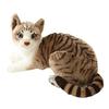 GUDVES Siamese cat plush toy short-haired realistic gift children 30.5cm (B)