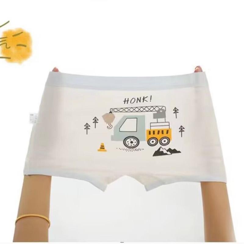 4 шт., хлопковые боксеры для мальчиков, детские боксеры с героями мультфильмов, детские трусы, трусики, От 2 до 10 лет