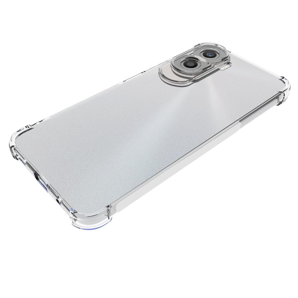 For Honor 90 Lite 5G/X50i 5G Soft TPU Phone Case Transparent Anti-slip Phone Cover