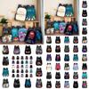 Students Backpack Spaceman Schoolbag Travel Bag Bookbag Shoulderbag