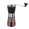304 Stainless Steel Hand-Crank Coffee Grinder: Large Capacity, Portable, Multi-Function Bean Grinder for Home Use.
