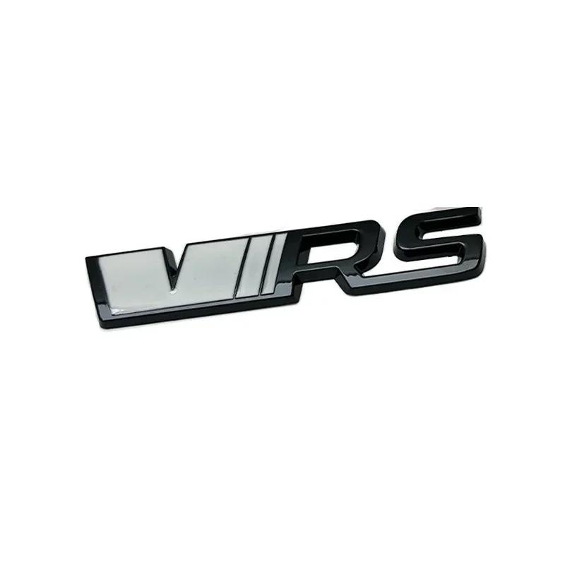 3D Хромированный Металлический Авто Стайлинг Логотип VRS Наклейка-Эмблема на Переднюю Решетку для Skoda Octavia Fabia Rapid Superb Kodiaq Наклейки на Задний Багажник