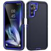 3-в-1 Прочный бронированный чехол для Samsung Galaxy A56 A36 A16 A06 A15 A54 4G 5G, ТПУ бампер, Защитная крышка военного класса, противоударный