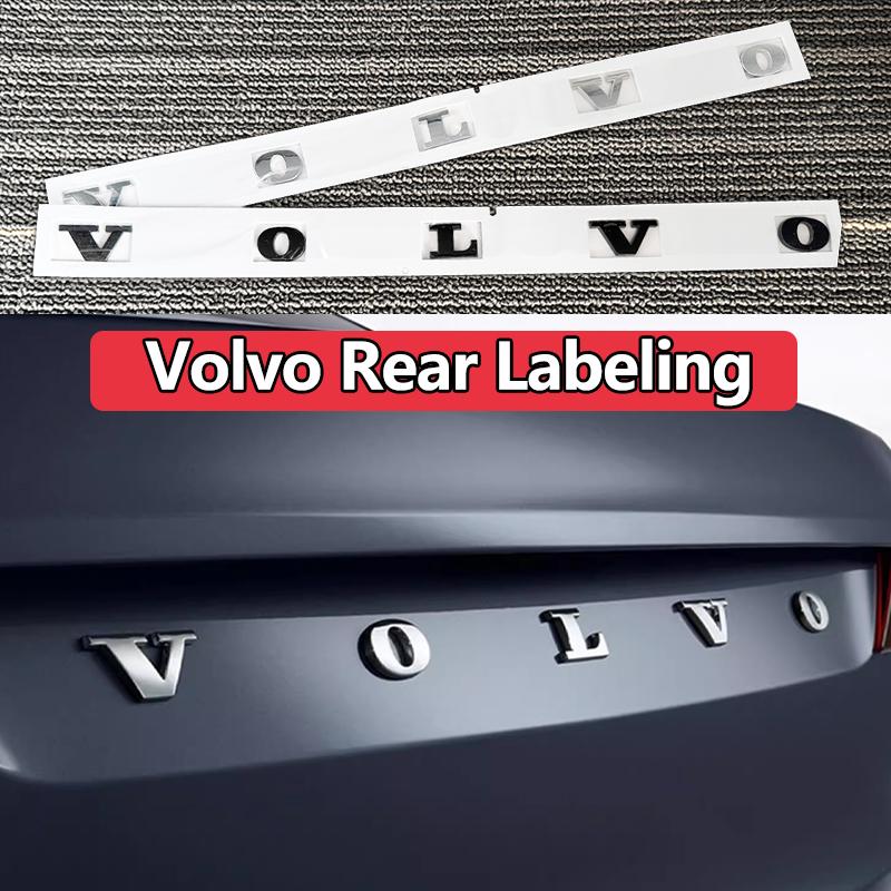 Car Trunk Logo Sticker Decoration Accessories For Volvo Rdesign AWD V50 S60 XC60 S40 XC40 XC90 V60 S80 S80L S90 V90 V70 T6 T4 T5 PF7