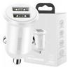 Ładowarka Samochodowa Baseus Grain Pro 2X Usb 4.8A (Biała)