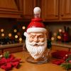 Yousheng Santa Whiskey Decanter Funny Christmas Wine Decanter Holiday Gifts for Father Husband Boyfriend Brother