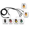 1T5 Waterproof Cable Controller Brake Light Throttle Display Electric Bicycle Cable Conversion