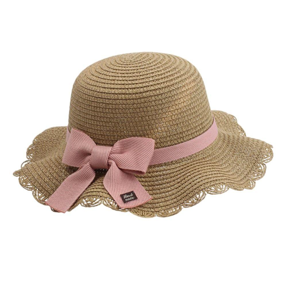 Kids Boys Girls Hat Buckets Hat Toddlder Children Hat Sunshade Hat Straw Hat Fisherman Hat Beach