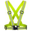 Safety Reflective Fluorescent Vest with Reflective Bands In 13 Highly Elastic Safety Safety Traffic Night Security Construction Night 1 Piece [L