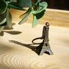 Metal Paris Eiffel Tower Pendant Keychain Keyring Keyfob Key Ring Xmas Gift KTY