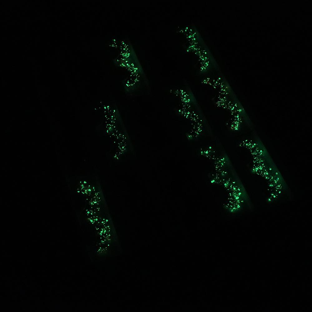 Sequins Eye Lashes Eyelashes Fluffy Dramatic False Eyelashes 3D Mink Lashes 25mm Luminous