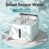 Pet Water Fountain Filter, Wireless Sensor Drinker, Pet Feeder for Cat and Dog, Water Dispenser, Auto Drinking Fountain