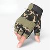 Tactical Half Finger Gloves for Men and Women Outdoor Anti Slip Field Cycling Rock Climbing Wear Resistant Fitness Equipment Training Gloves